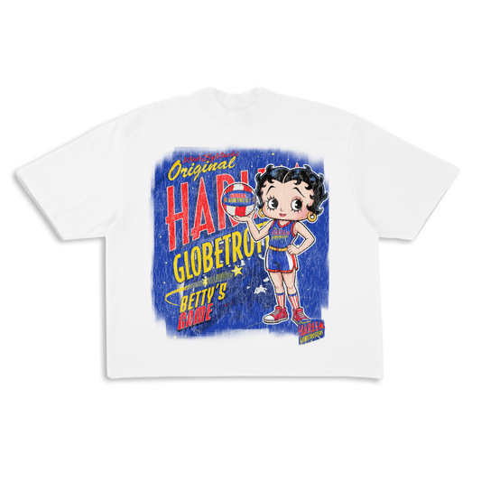 harlem globetrotters betty boop tee (ready to ship)