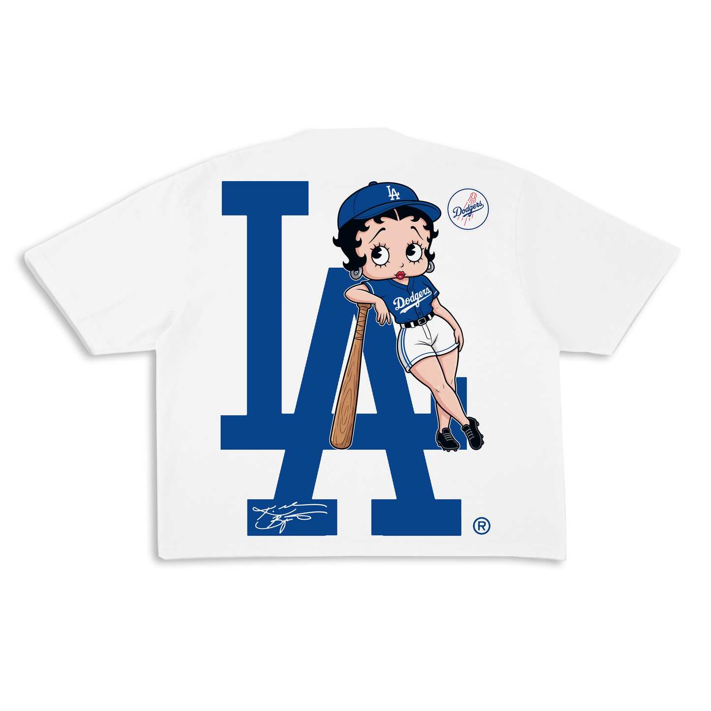 Mamba X Betty Dodgers Tee (ready to ship)