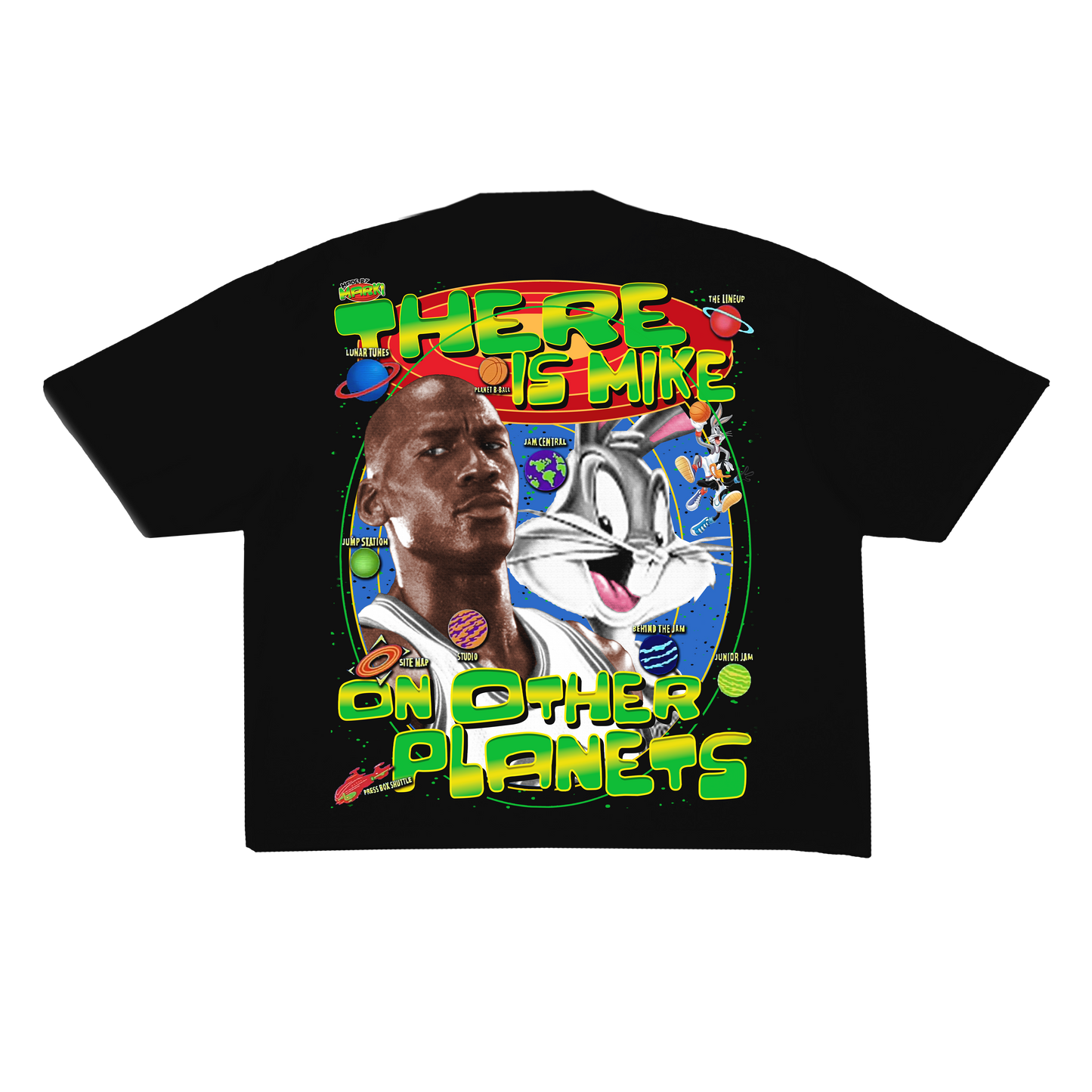 Black 1996 MJ Space Jam Tee (ready to ship)