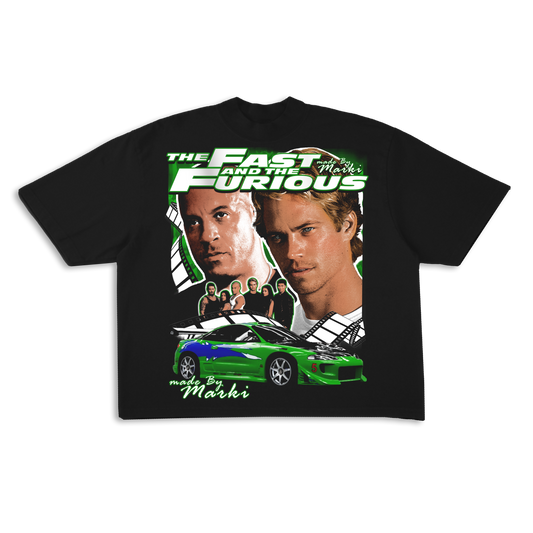 The fast and the furious Black Tee (ready to ship)
