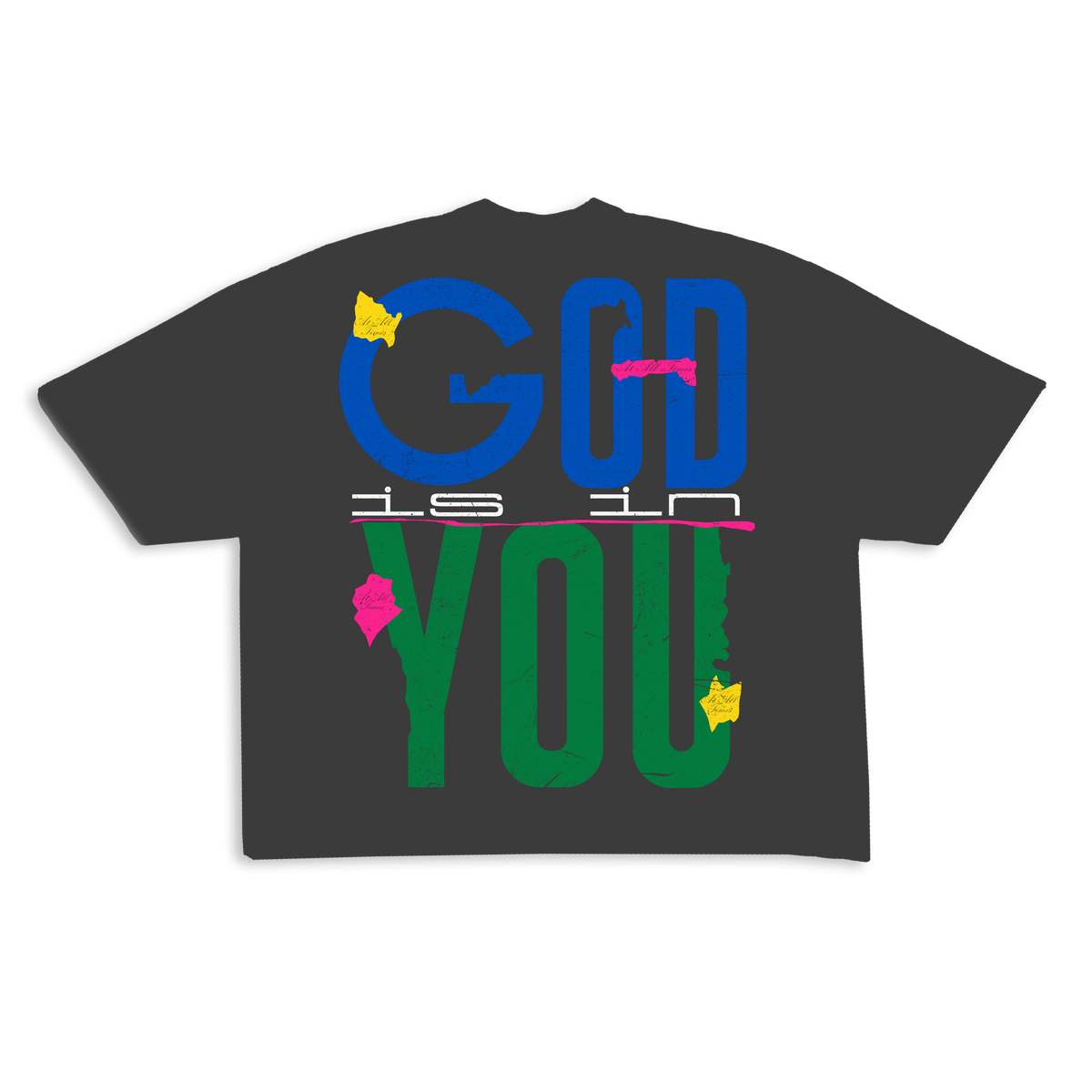 God Is In You Tee Shadow (ready to ship)