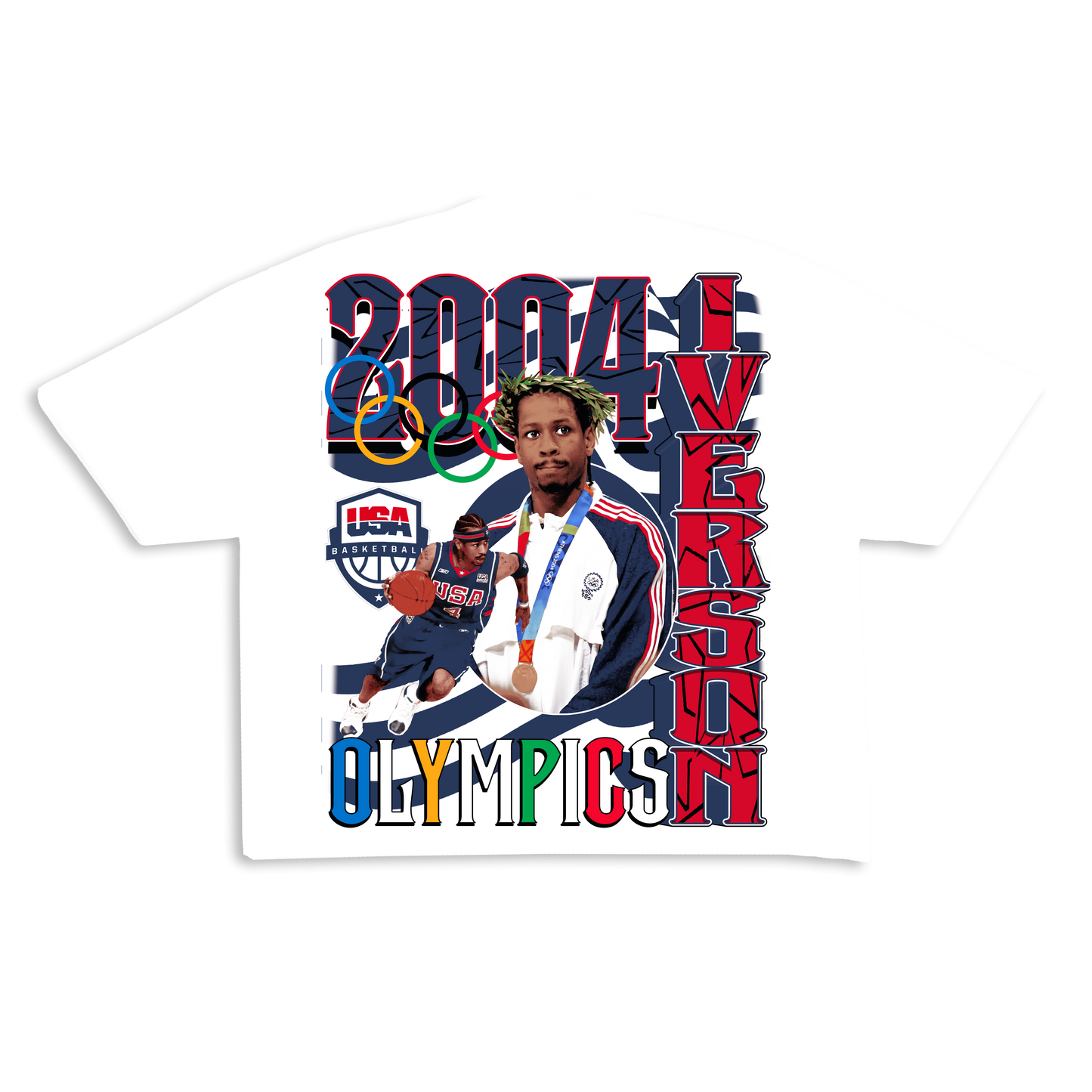 Iverson USA Olympics Tee (ready to ship)
