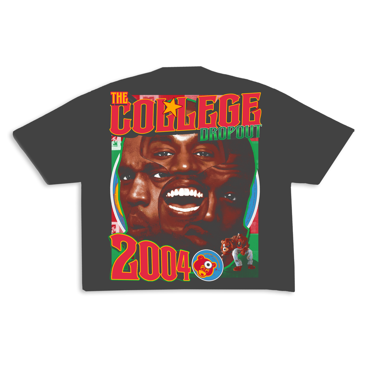 Shadow Kanye College Dropout Tee (ready to ship)