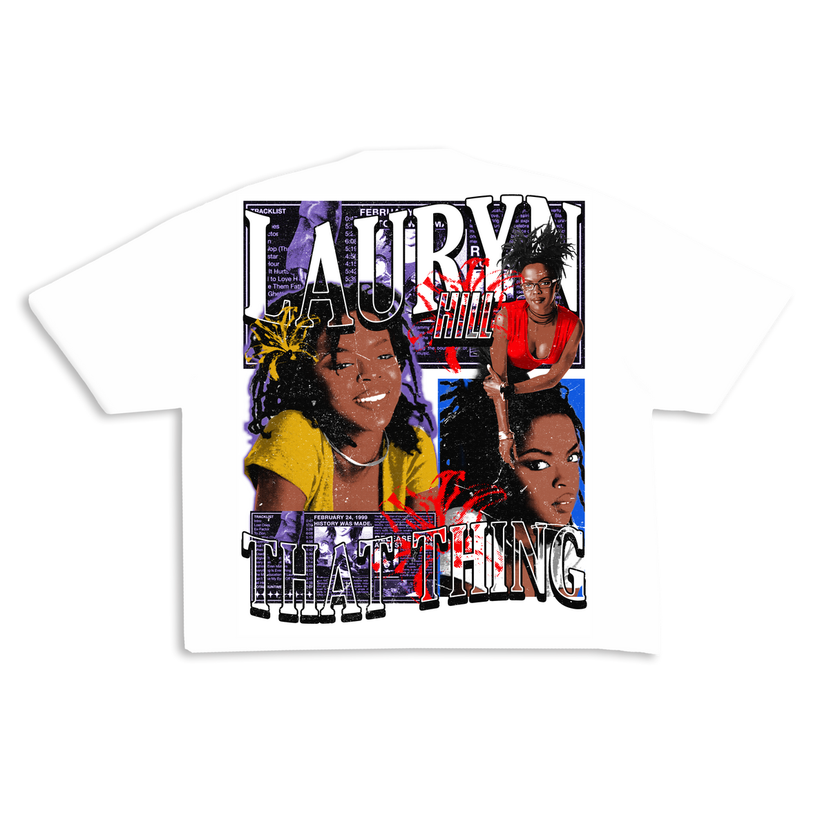 Lauryn Hill 1998 Tee (ready to ship)