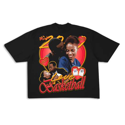 Love & Basketball Black Tee (ready to ship)