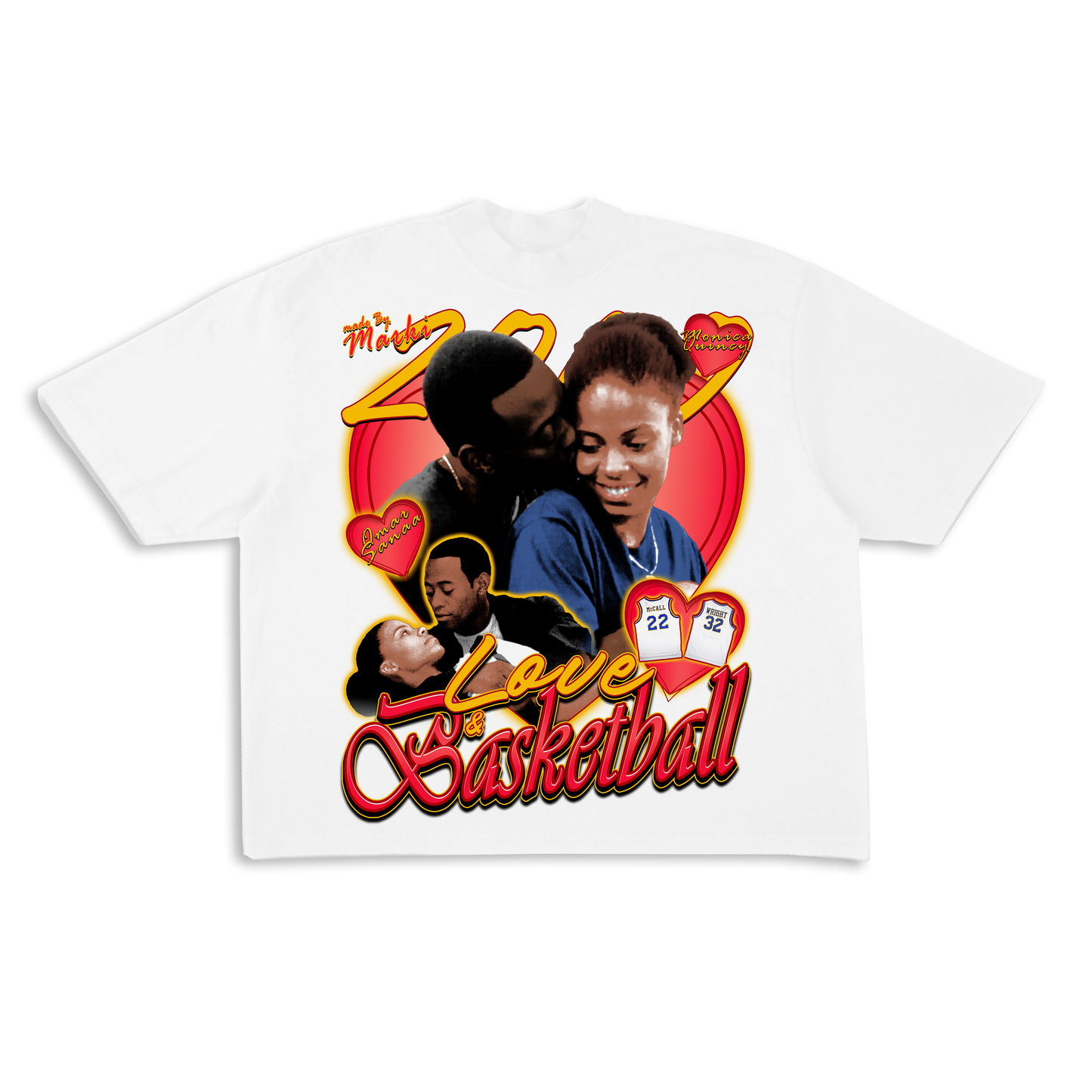 Love & Basketball Tee (ready to ship)