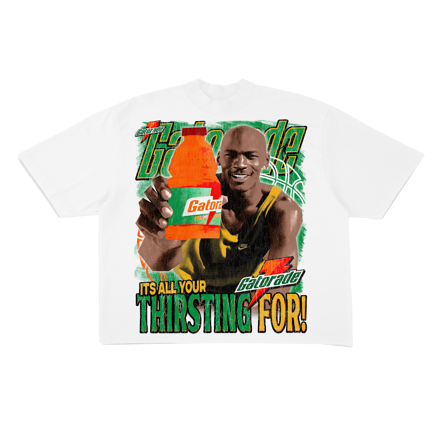 MJ Gatorade Ad tee (ready to ship)
