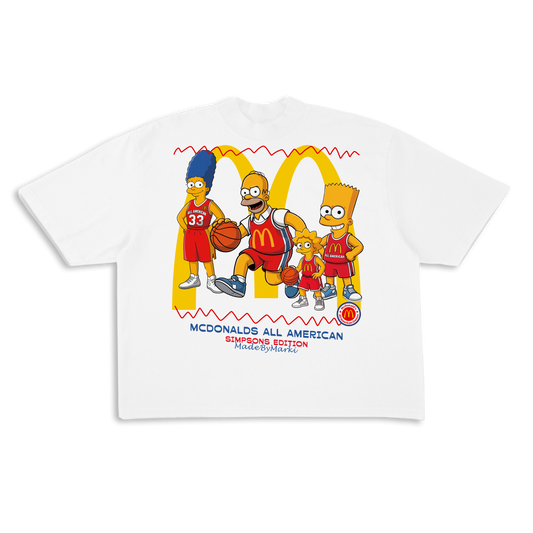 mcdonalds AA Simpsons Tee (ready to ship)