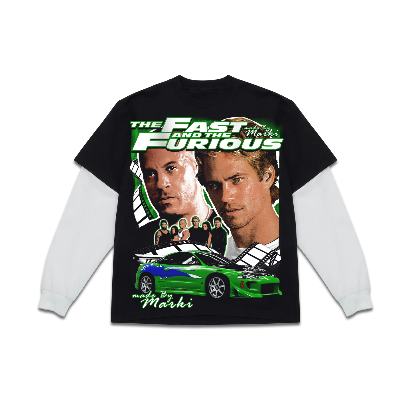 The fast and the furious skater tee (ready to ship)