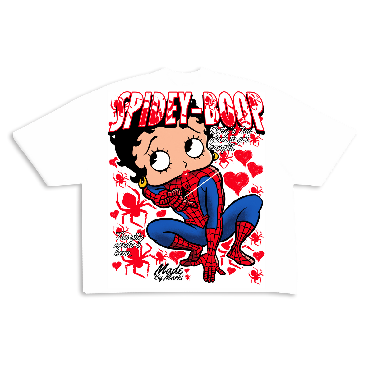 Spidey Boop Tee (ready to ship)