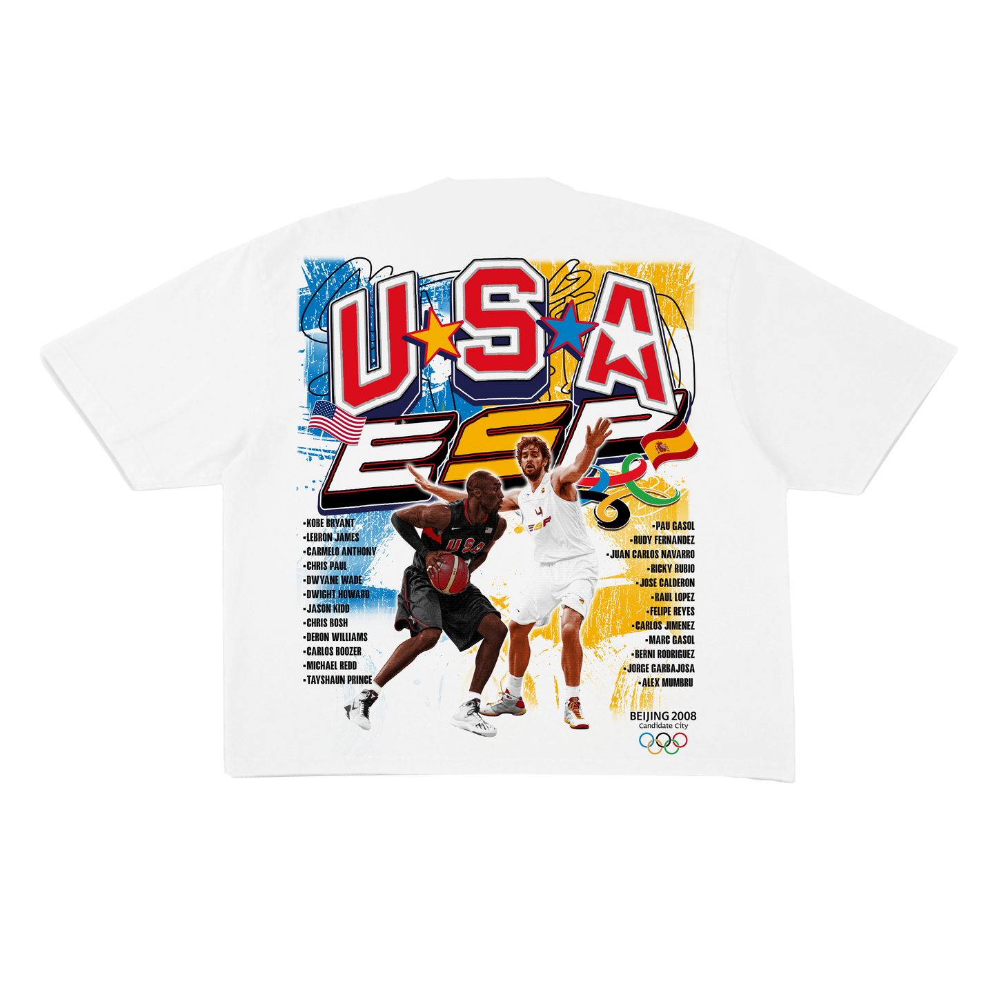 2008 Spain Vs Usa (ready to ship)