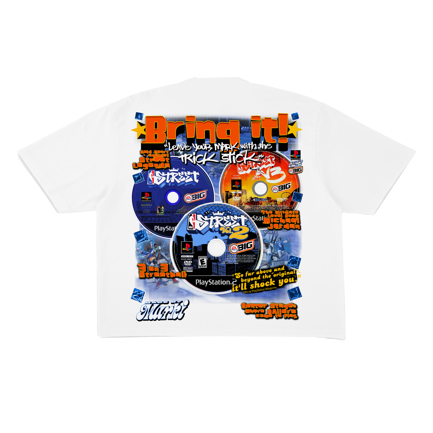NBA Street Vol 1-2-3 Tee (ready to ship)