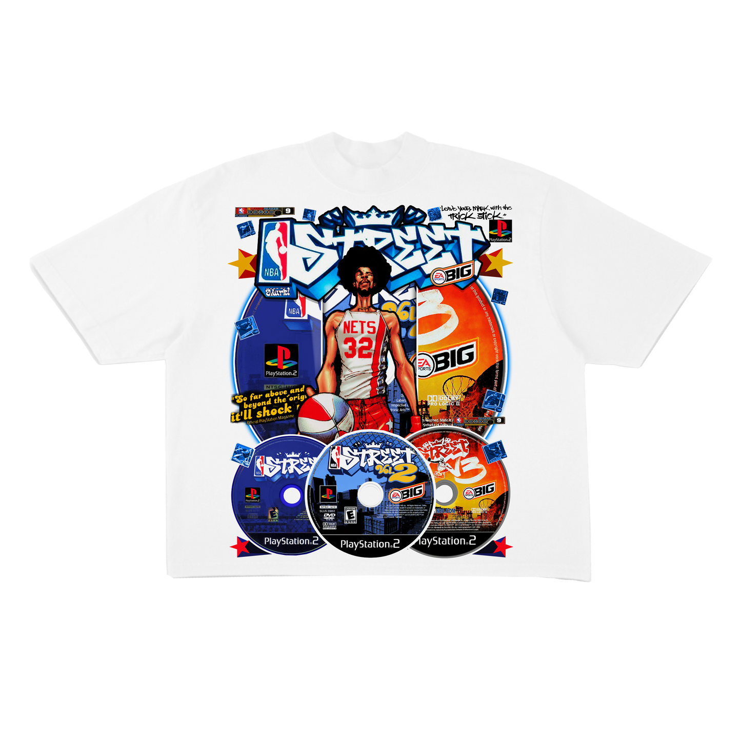 NBA Street Vol 1-2-3 Tee (ready to ship)