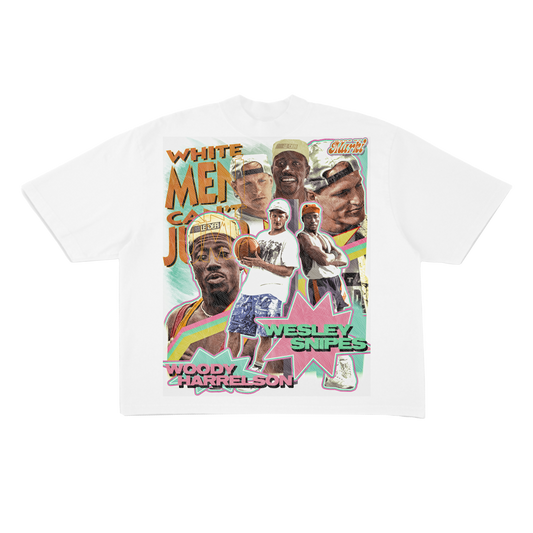 White Men Cant Jump Tee (ready to ship)