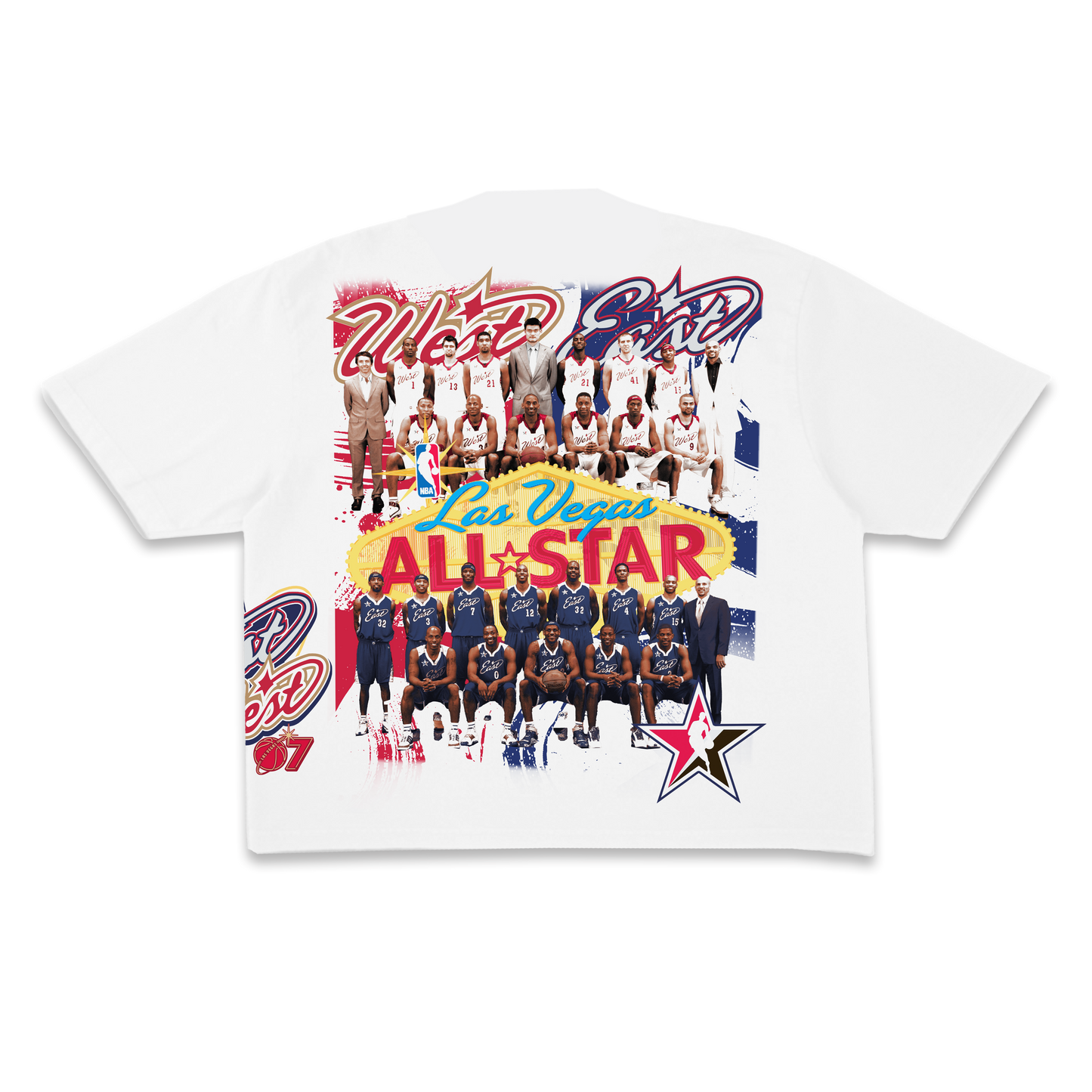 East vs West Allstar tee (ready to ship)