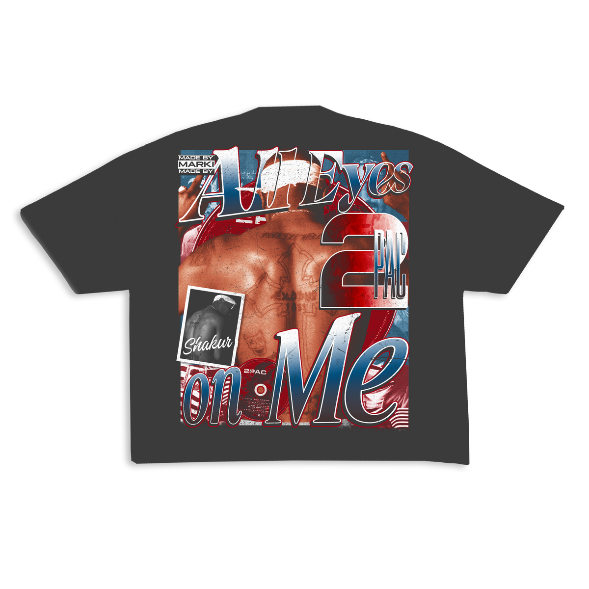 2 Pac Dropout Tee Shadow (ready to ship)