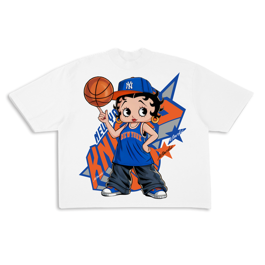 Betty knicks Tee (Ready to ship)