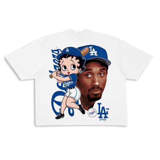 Mamba X Betty Dodgers Tee (ready to ship)