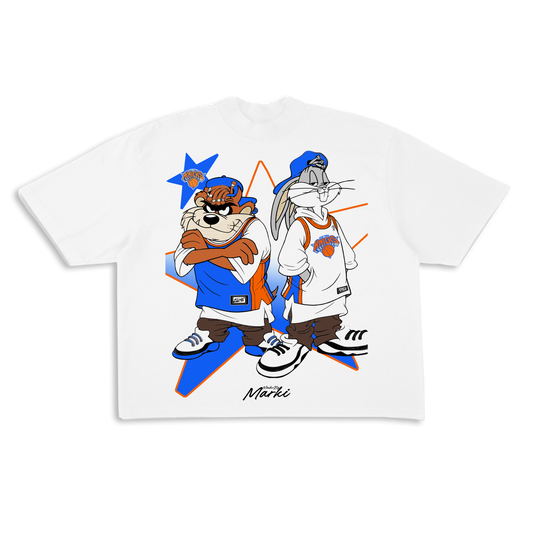 Bugs Bunny & Taz knicks Tee (Ready to ship)