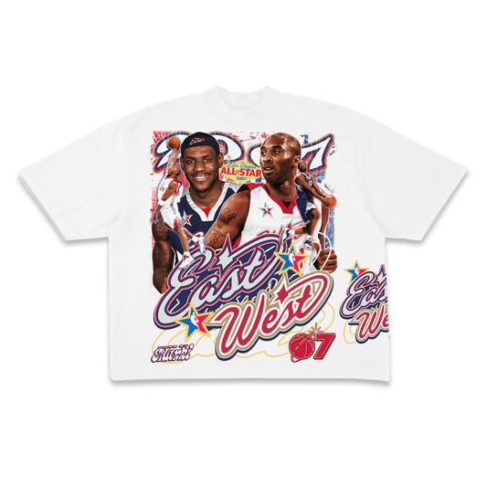 East vs West Allstar tee (ready to ship)