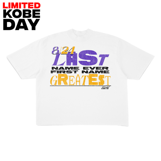 8/24 Greatest Tee (ready to ship)