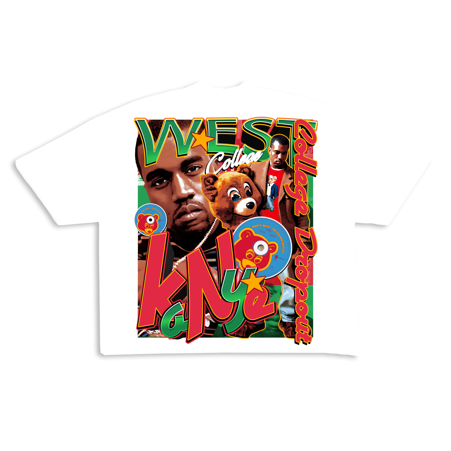 Kanye College Dropout Tee (ready to ship)