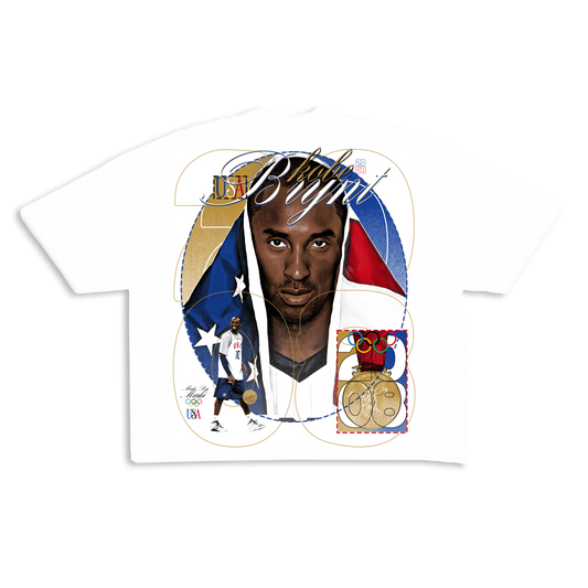 Kobe Bryant 2008 USA Olympics Tee (ready to ship)