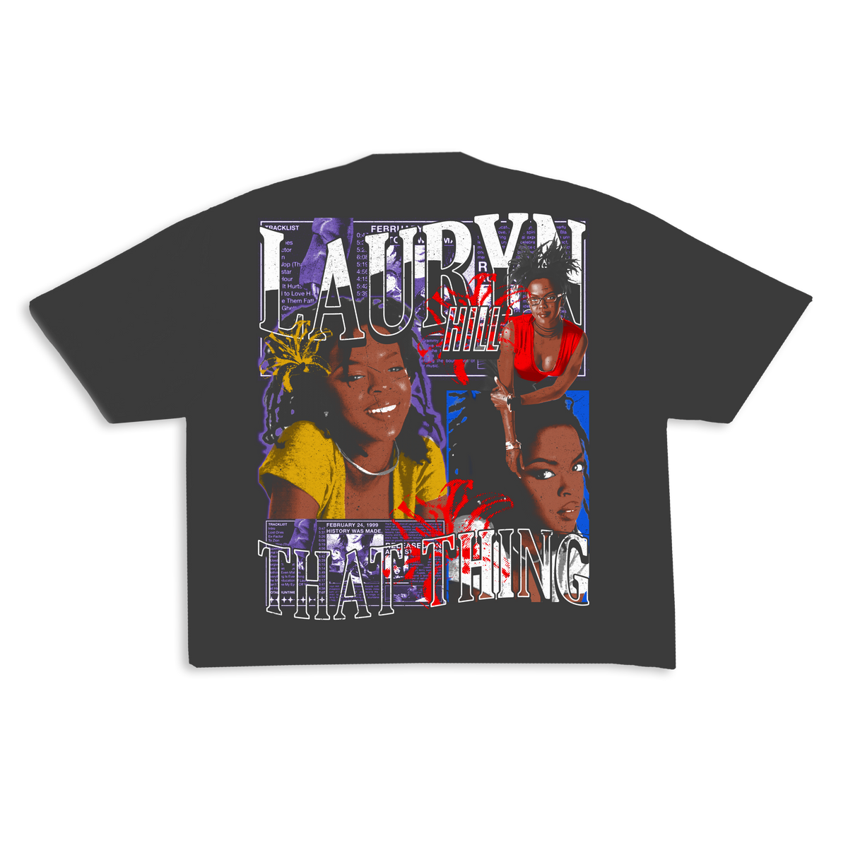 Lauryn Hill Tee Shadow (ready to ship)