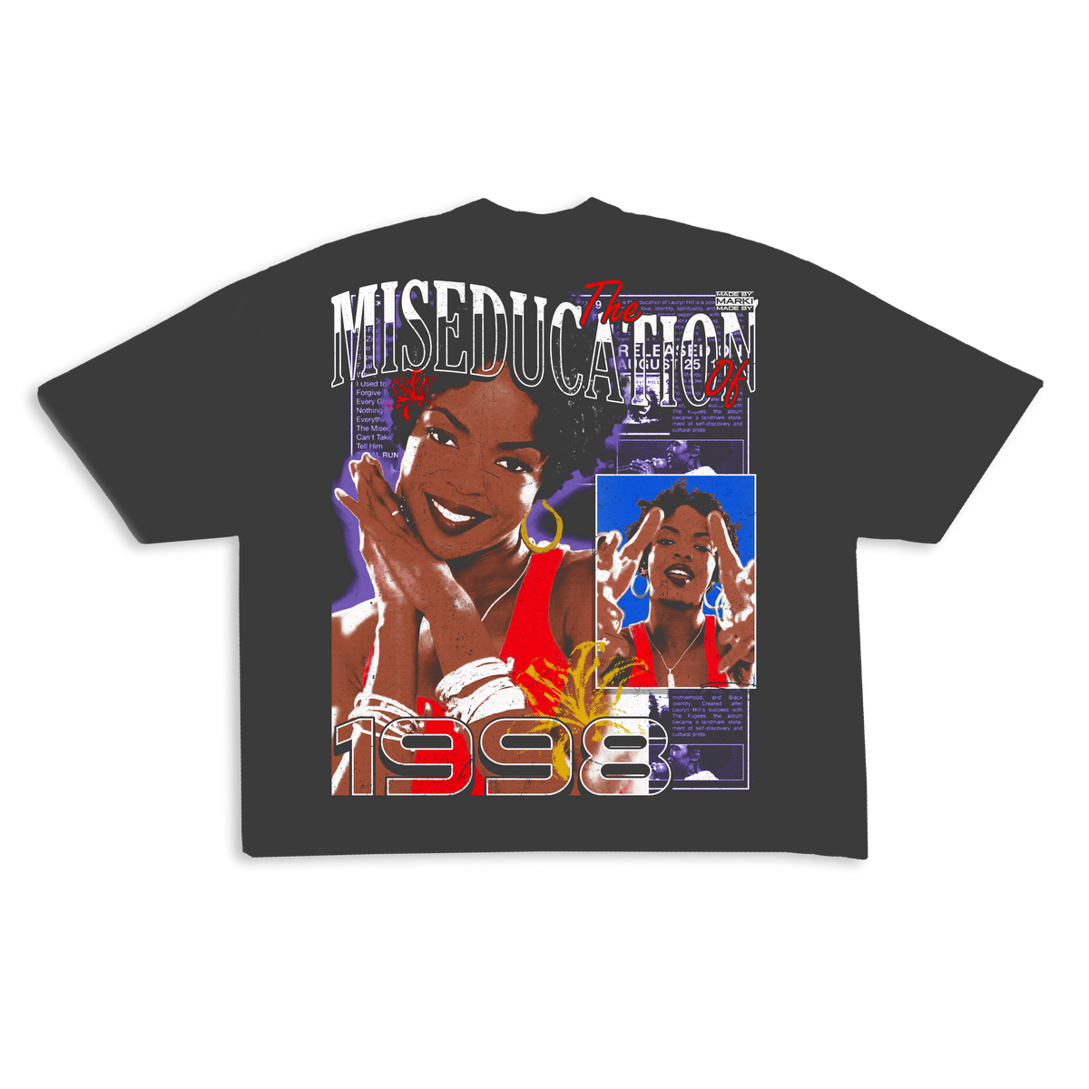 Lauryn Hill Tee Shadow (ready to ship)