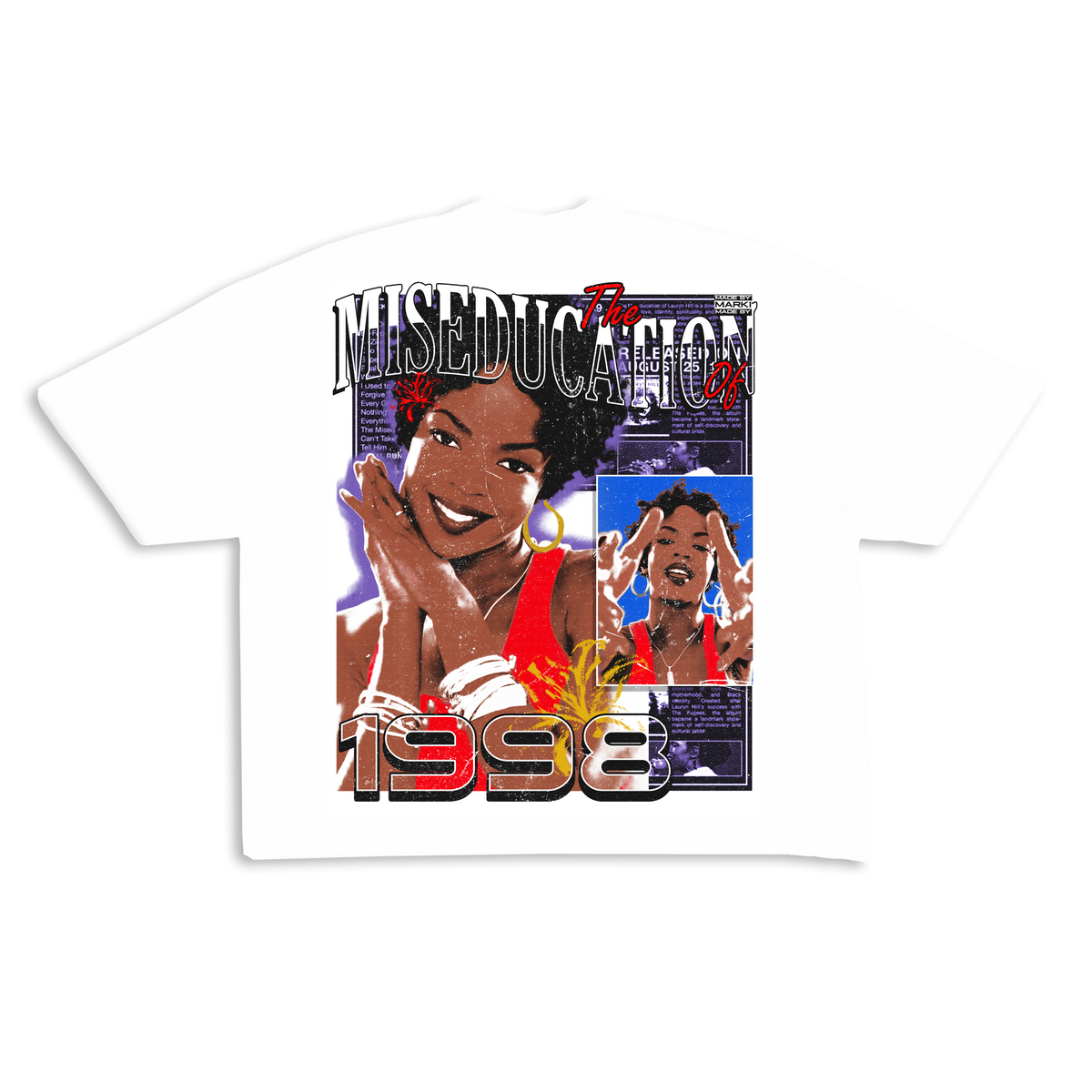 Lauryn Hill 1998 Tee (ready to ship)
