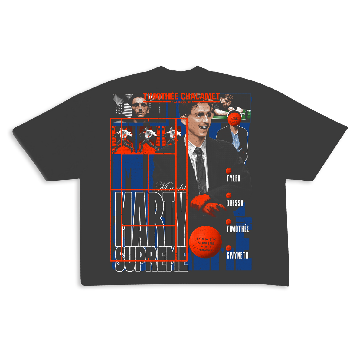 Marty Supreme Tee Shadow (ready to ship)