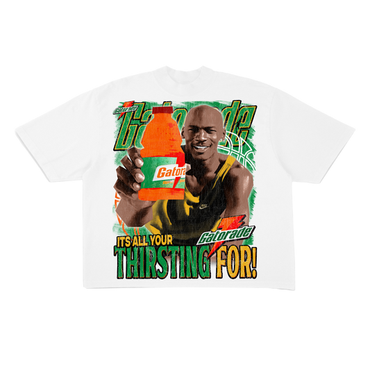 MJ Gatorade Ad tee (ready to ship)
