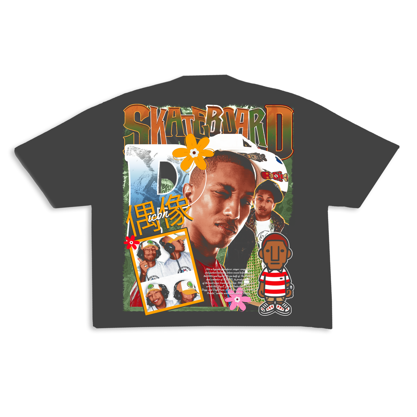 Shadow Pharrell Williams Tee (ready to ship)