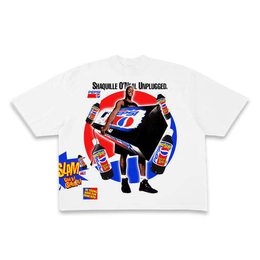 Shaq Unplugged Pepsi tee (ready to ship)